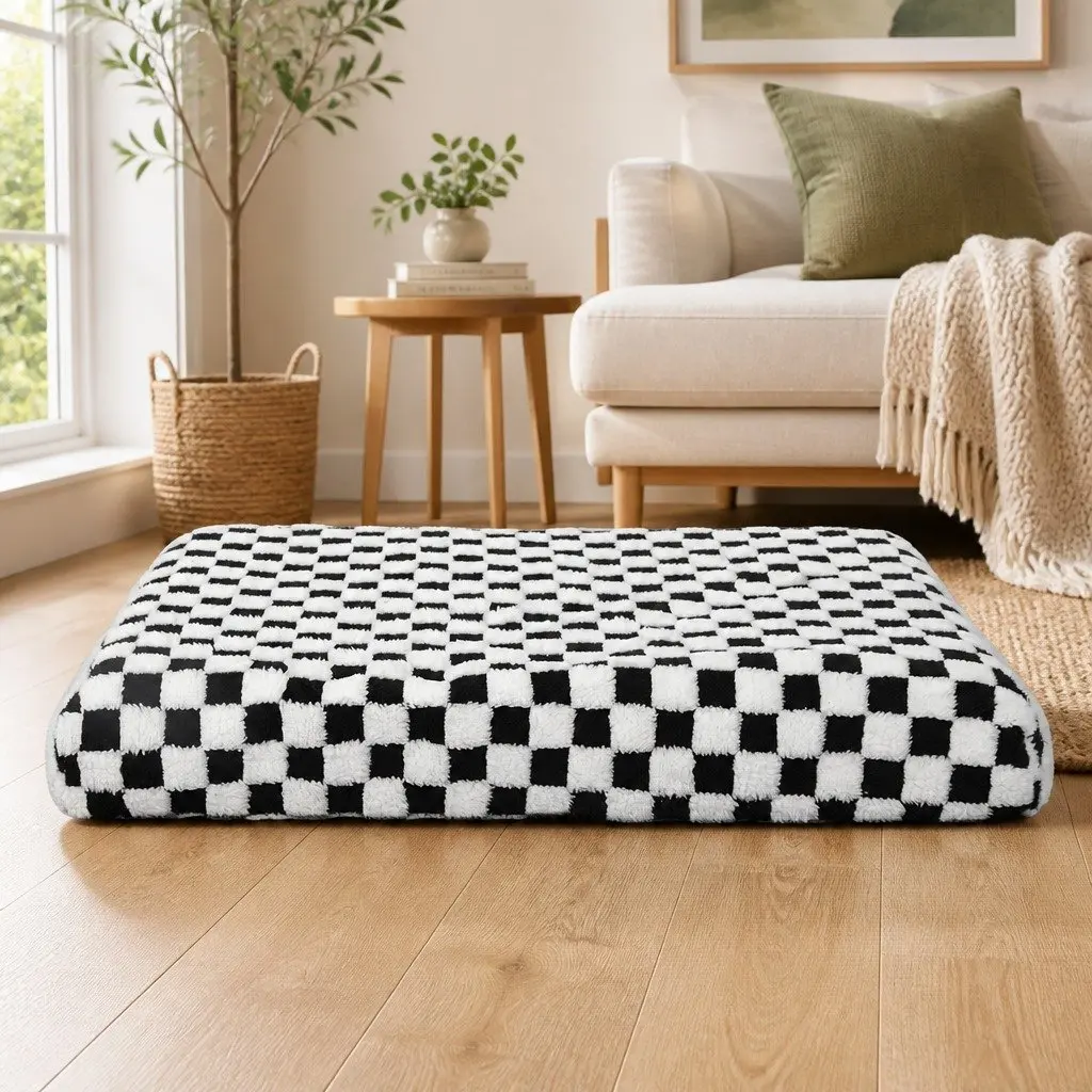 Orthopedic Dog Bed with Memory Foam Support
