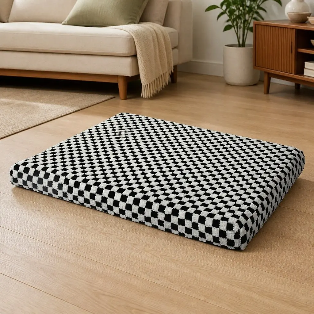 Memory Foam Orthopedic Dog Bed with Waterproof Sherpa Surface