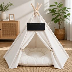 Sturdy Pet Tent Dog Bed for Small Indoor Retreats
