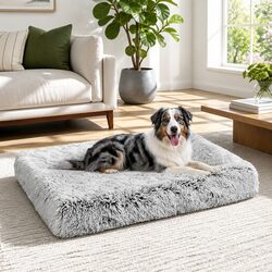 High-Quality Plush Pet Bed for Dogs - Size L