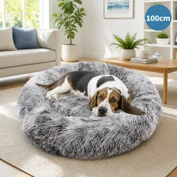 Premium Extra Large Pet Bed for Dogs and Cats 100cm
