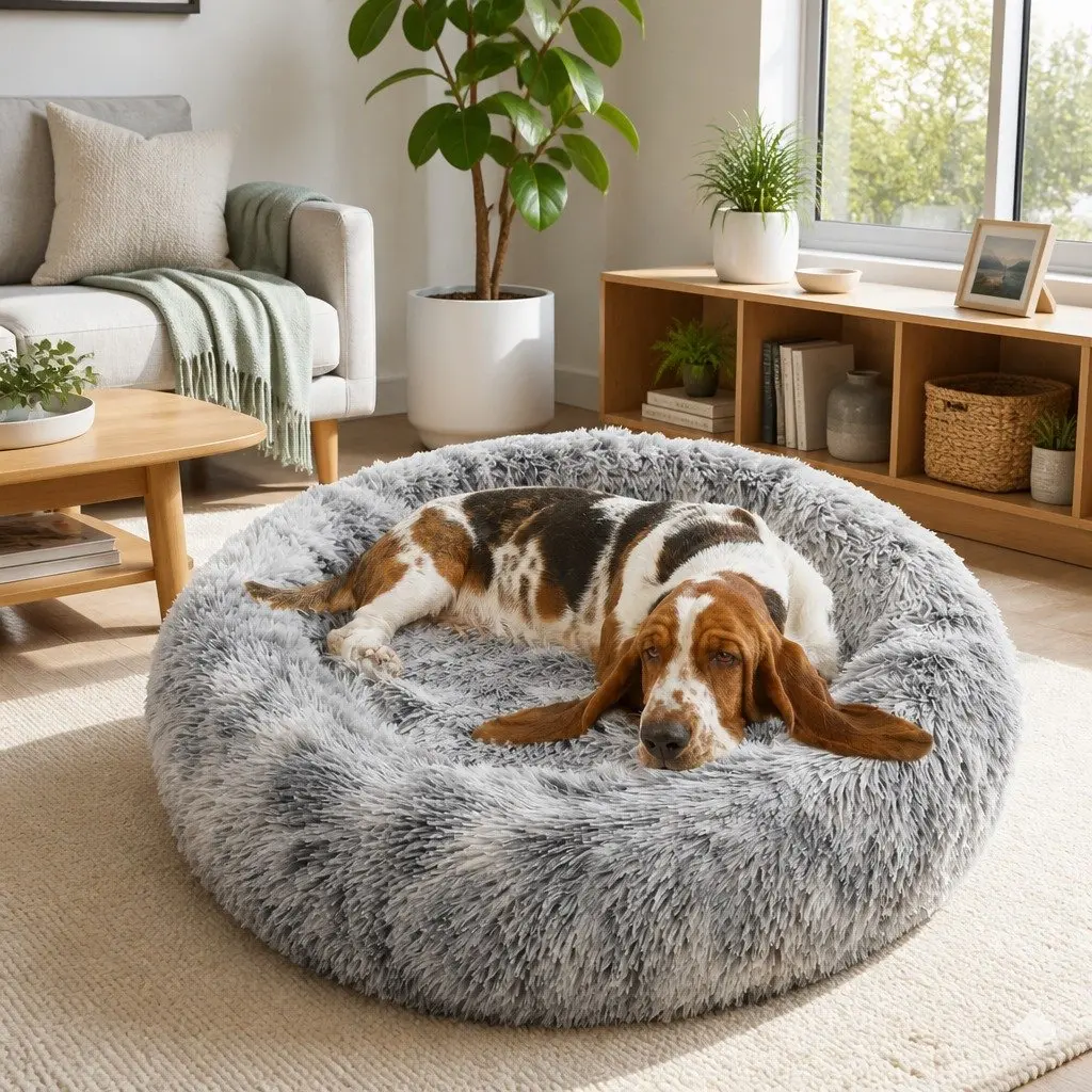 Extra Large Pet Bed for Dogs and Cats 100cm