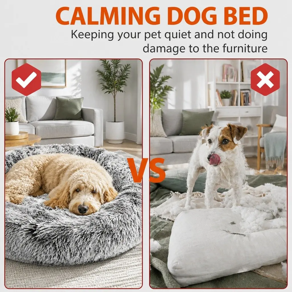 Extra Large Pet Bed for Dogs and Cats 100cm