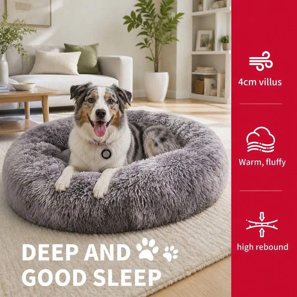 Extra Large Pet Bed for Dogs and Cats 100cm