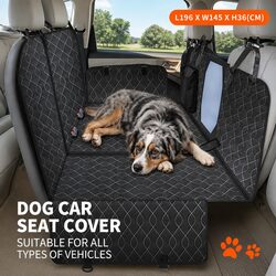 Durable Multi-Function Waterproof Dog Car Seat Cover