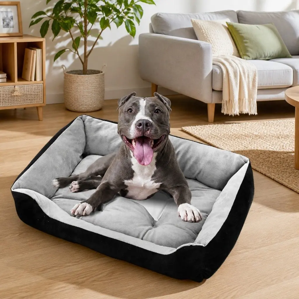 Washable Dog Calming Bed Soft Warm Pet Mat Large Medium XL Portable
