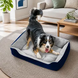 Durable PawFriends Walled Pet Bed for Dogs and Cats