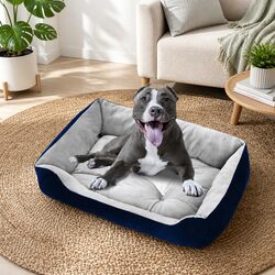 High-Quality Walled Pet Bed for Comfort and Stability