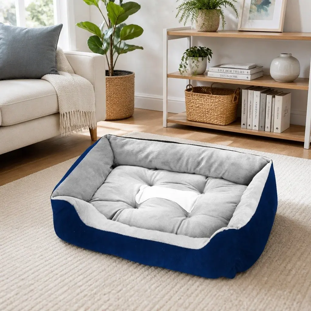 Pet Kennel and Mat Dog Crate Bed Large Medium XL Size Enclosure House