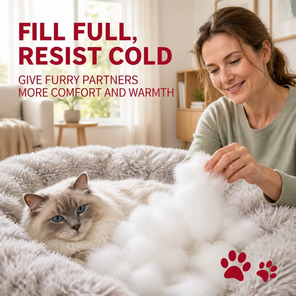 Large Calming Dog Cat Sofa Bed with Waterproof Cover