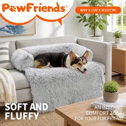 Calming Dog Sofa Bed with Waterproof Cover - Medium