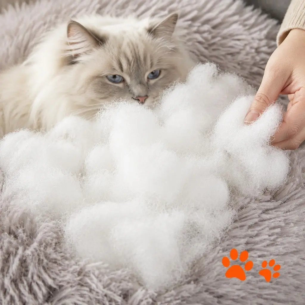 Pet Sofa Bed Plush Gradient Grey M