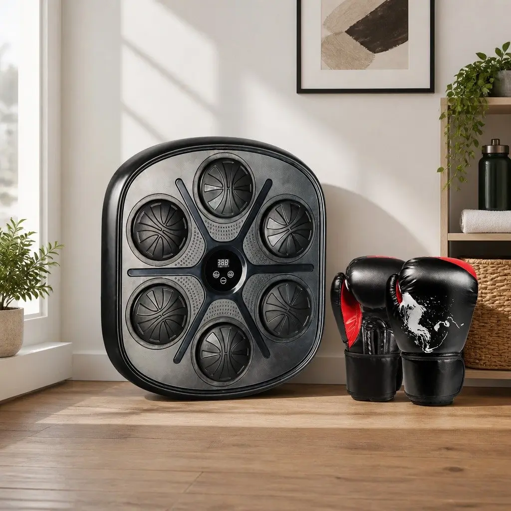 Music Punching Box with 12OZ Gloves