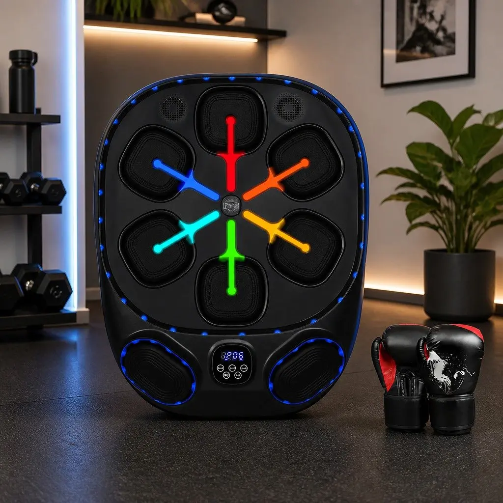 Music Boxing Machine with 12OZ Gloves