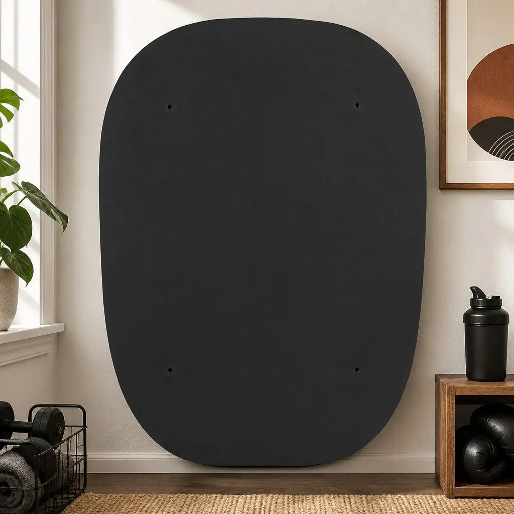 Music Boxing Machine PU Foam ABS PET EVA 48cm x 61cm Black 10 Speed 9 Modes Home Workout Training