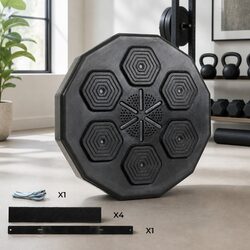 Smart Music Boxing Machine Wall Mount Electronic Punching Pad Bluetooth Training