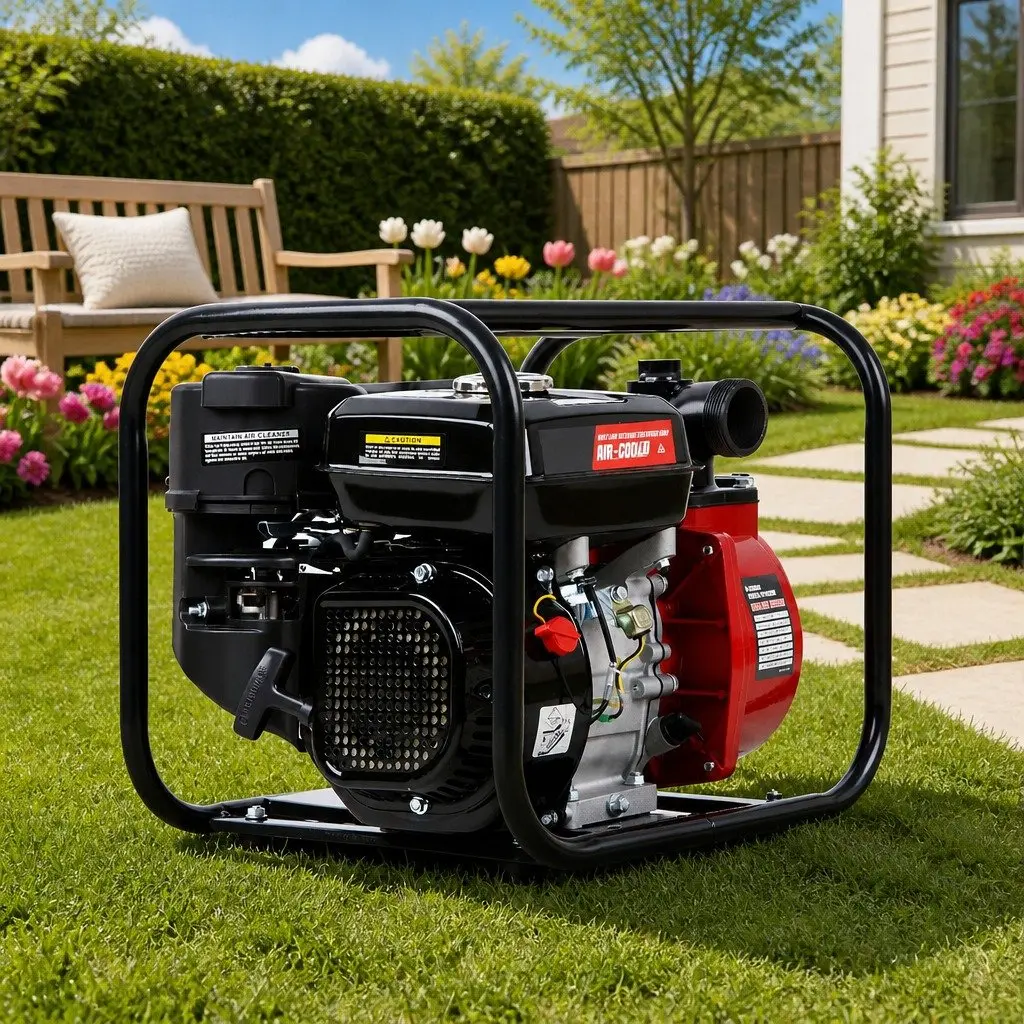 High Flow 2 Inch Petrol Water Pump 7HP for Transfer
