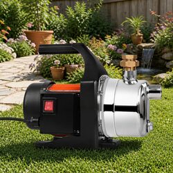 High-Performance 1500W Garden Water Pump with Stainless Steel
