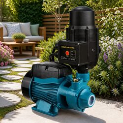 Peripheral Water Pump Garden Irrigation Pool Booster 35L/min Auto Controller