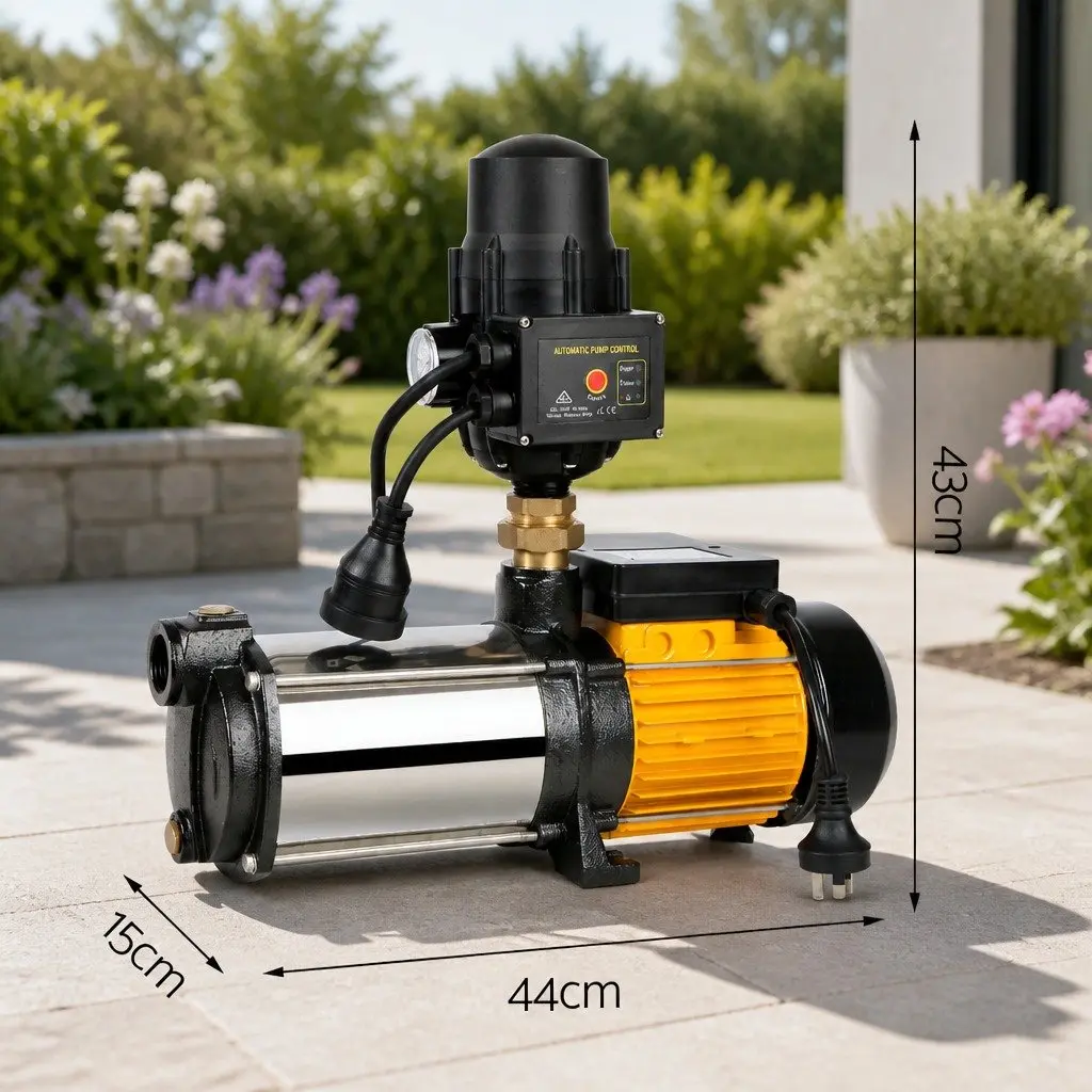 High-Pressure 4-Stage Garden Water Pump 2000W