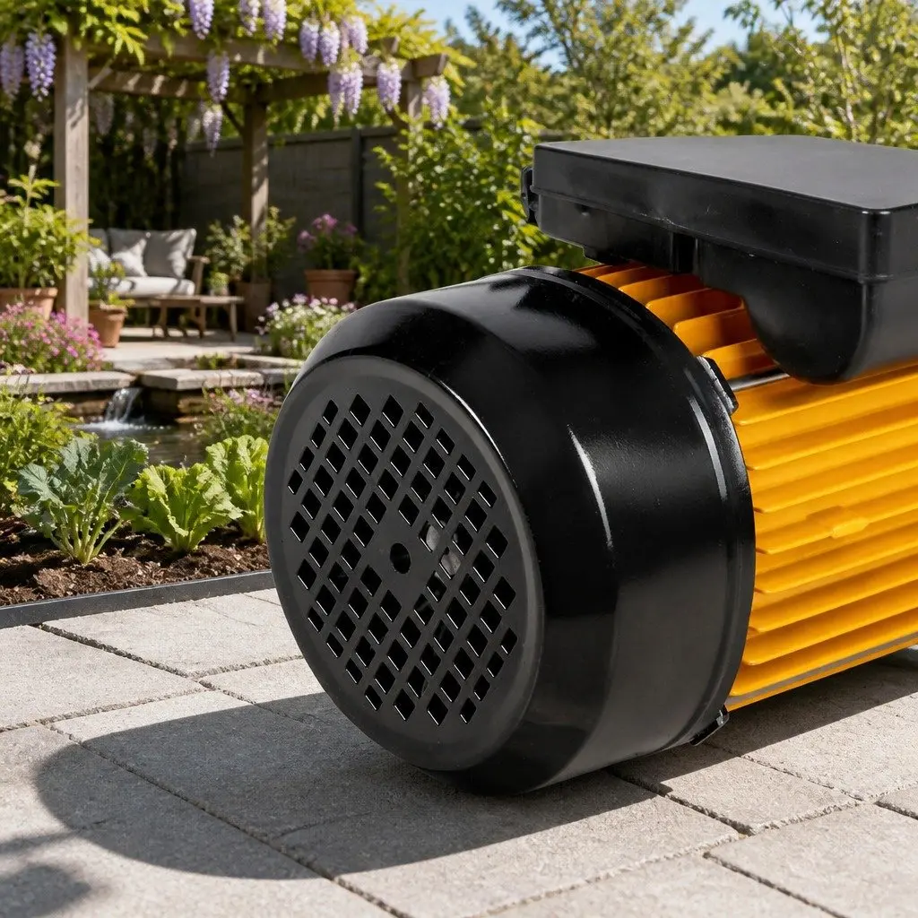Irrigation Pump Stainless Steel 5-Stage 2500W Yellow