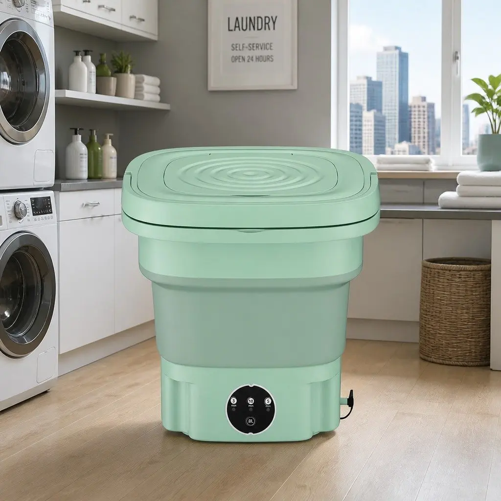 Portable Washing Machine with 8L Capacity