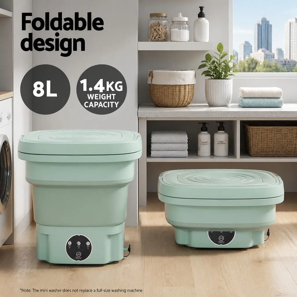Portable Washing Machine with 8L Capacity
