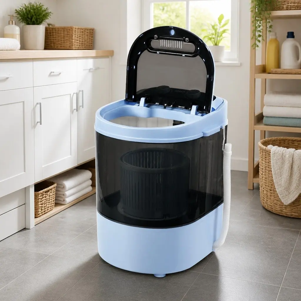 3KG Portable Washing Machine with Wave Pulsator