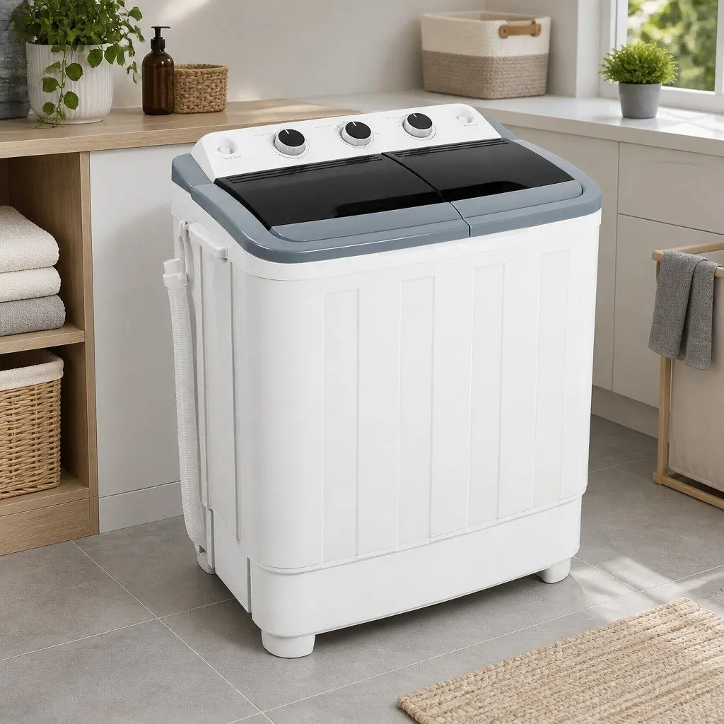 Twin Tub Washing Machine 4.6kg for Easy Laundry