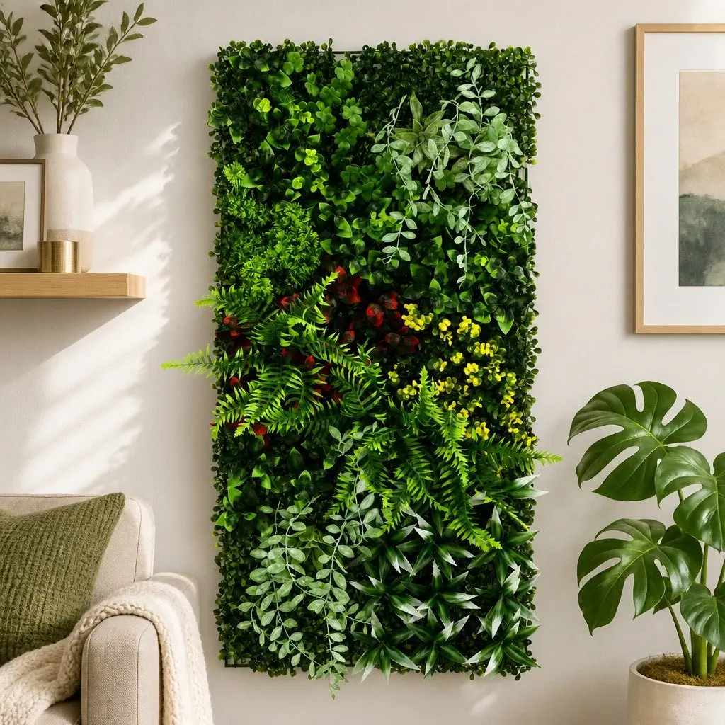 Artificial Greenery Wall Panel 50x100cm