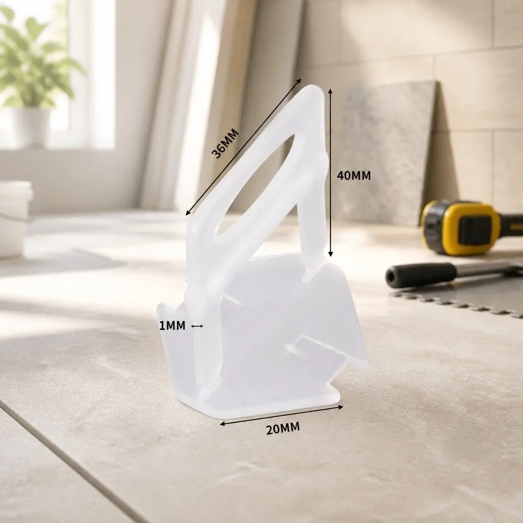 Tile Leveling System Clips Wedges Pliers Suction Cups Installation Tool Set Polypropylene Plastic Galvanised Steel Yellow Black 400 Clips 200 Wedges
