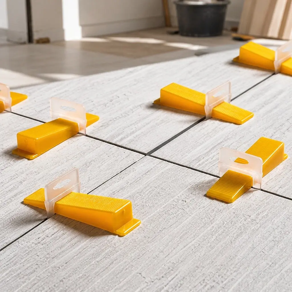 Tile Leveling System Plastic Clips Wedges Plier Suction Cups Installation Tool Kit