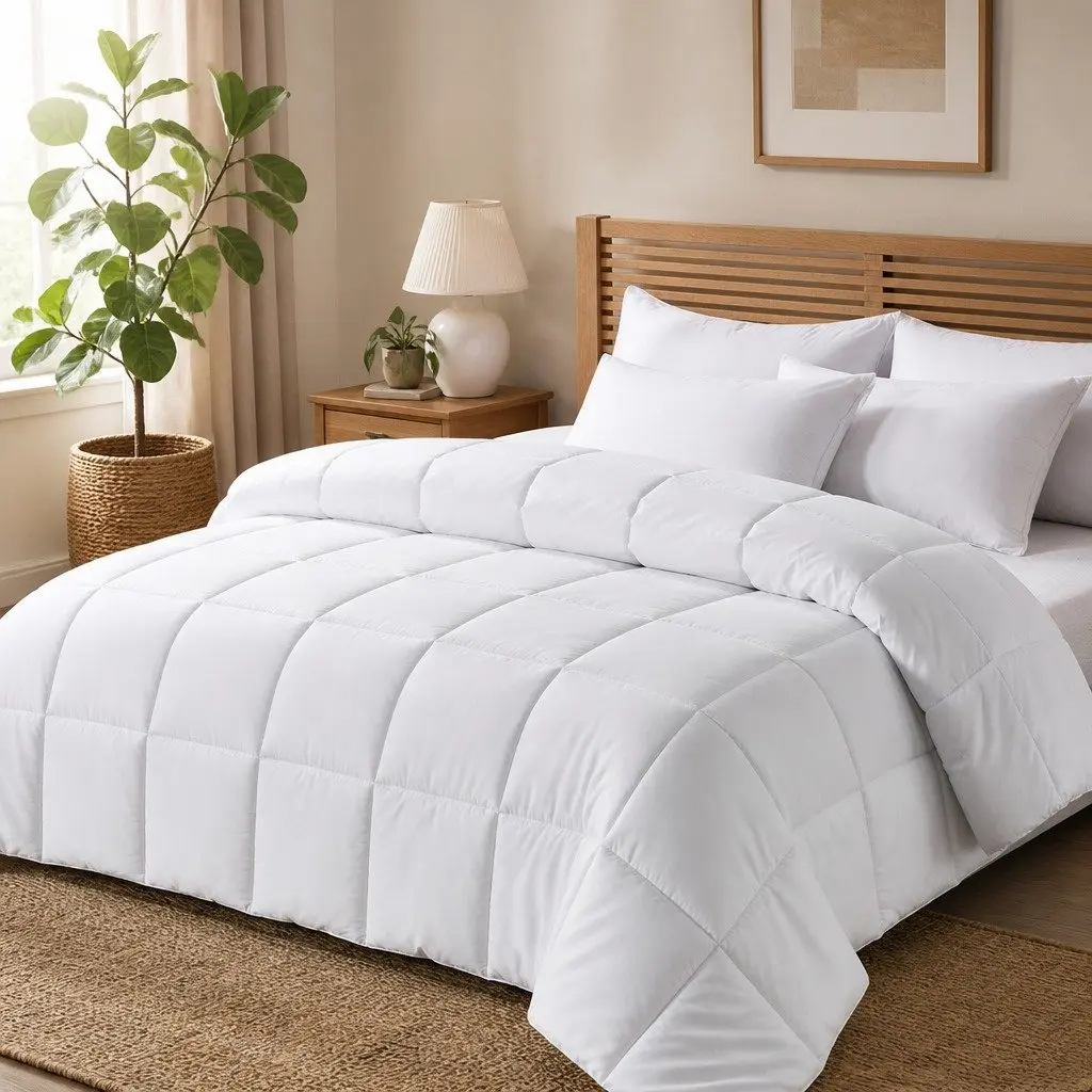 Siliconized Fibrefill King Single Microfiber Quilt