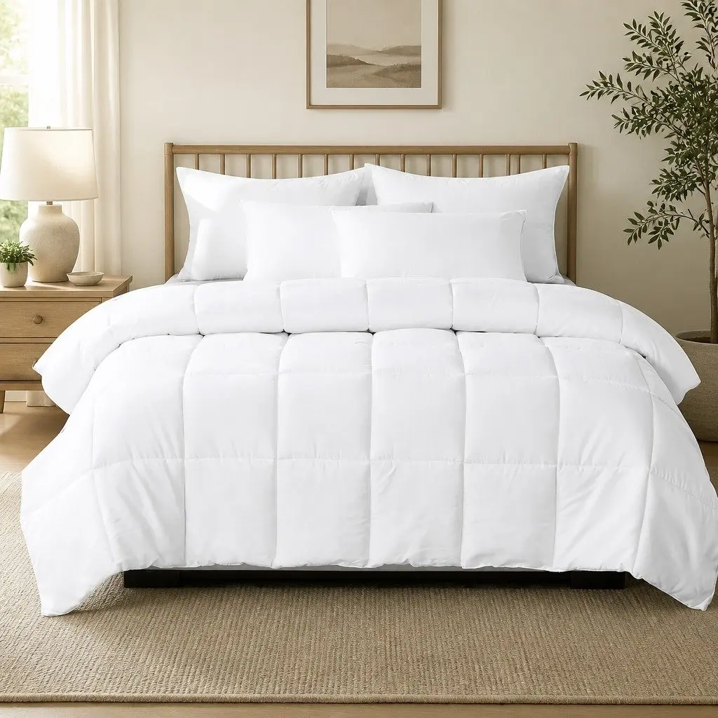 Microfiber Doona Quilt with Siliconized Fibrefill