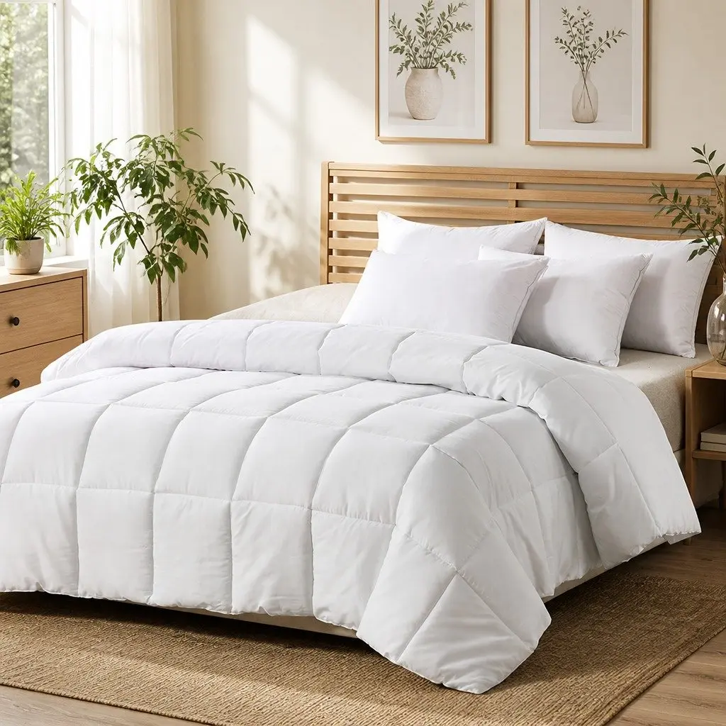 Microfiber Doona Quilt with Siliconized Fibrefill