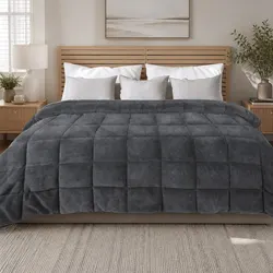 Premium King Quilt Doona Comforter with Polyester Filling