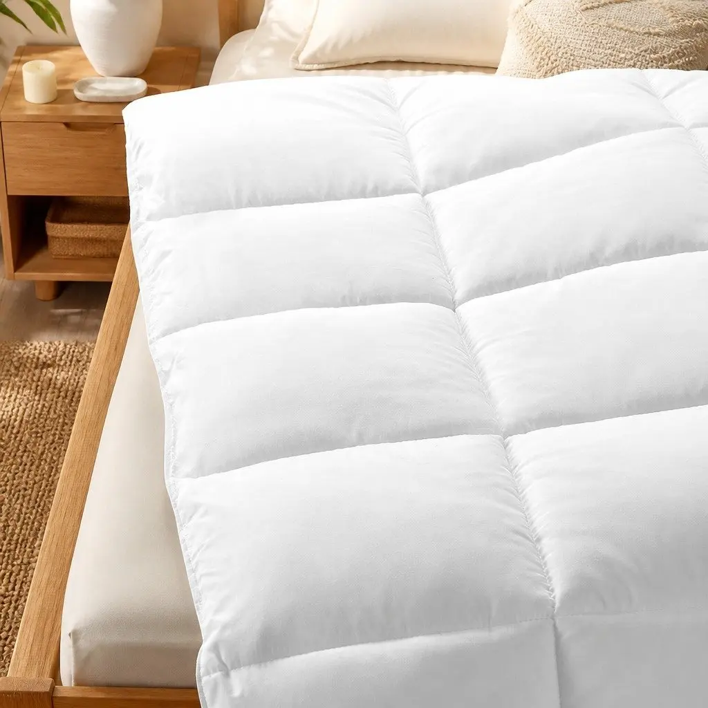 King Single Quilt Renewable Fiber 200 GSM White