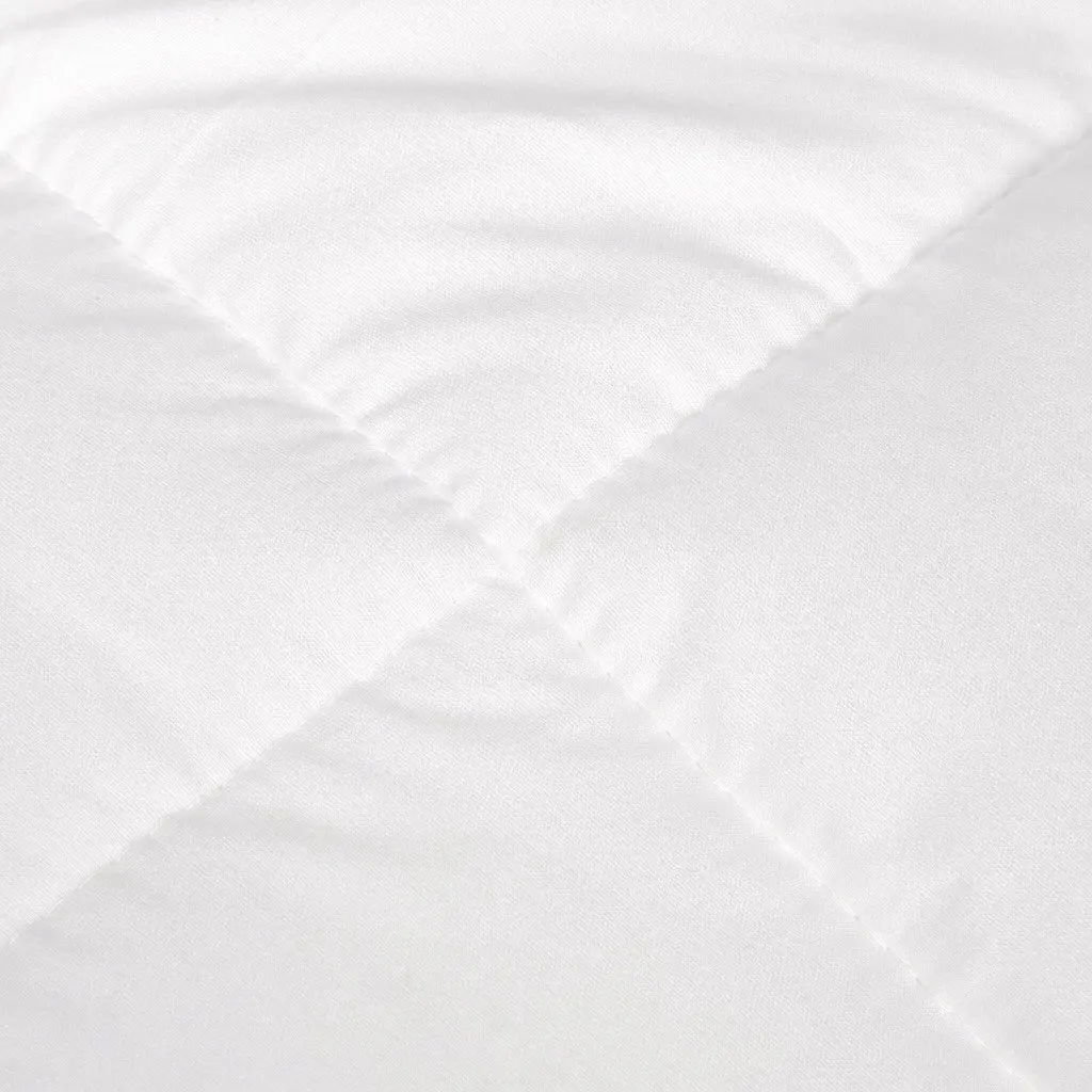 Double Quilt 400GSM Renewable Fiber Soft Baffle Box Hypoallergenic Breathable