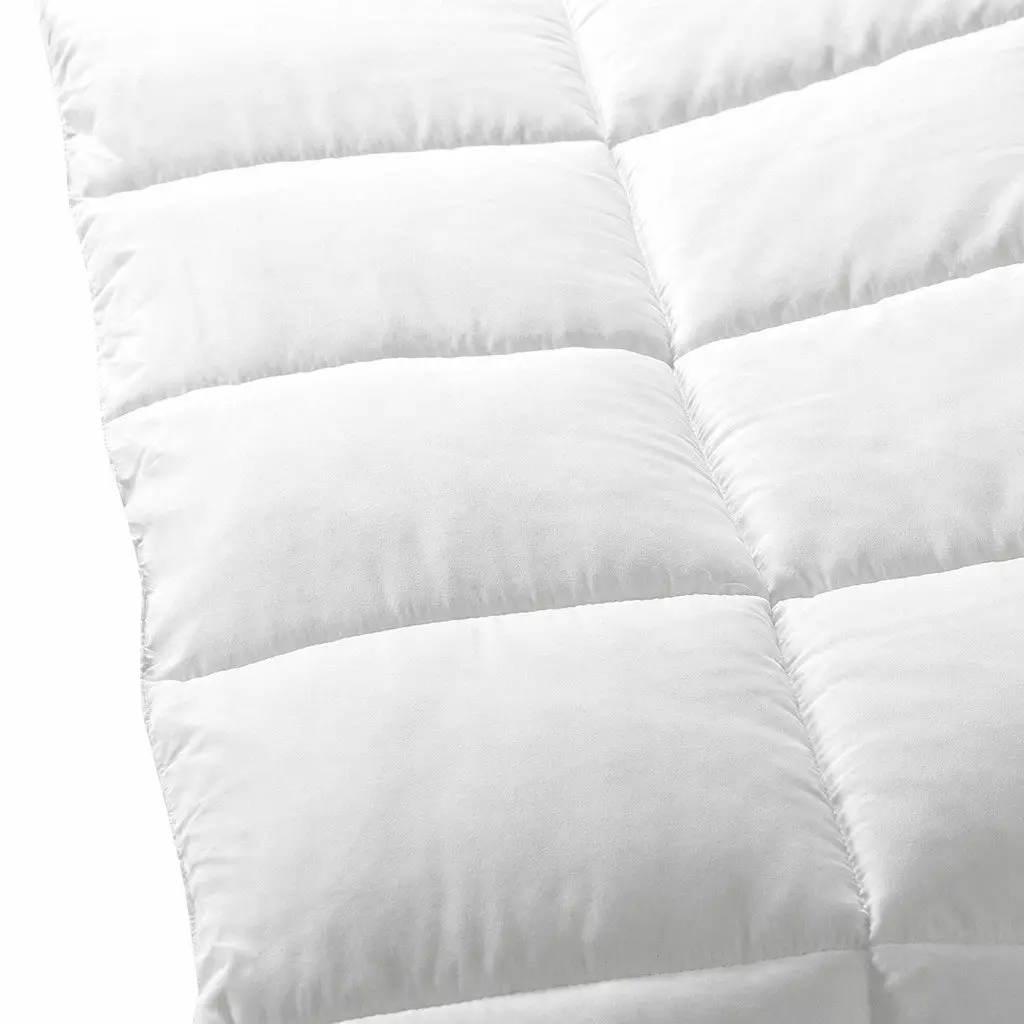 Renewable Fiber Quilt Single 400GSM Soft Baffle Box Stitched Design Machine