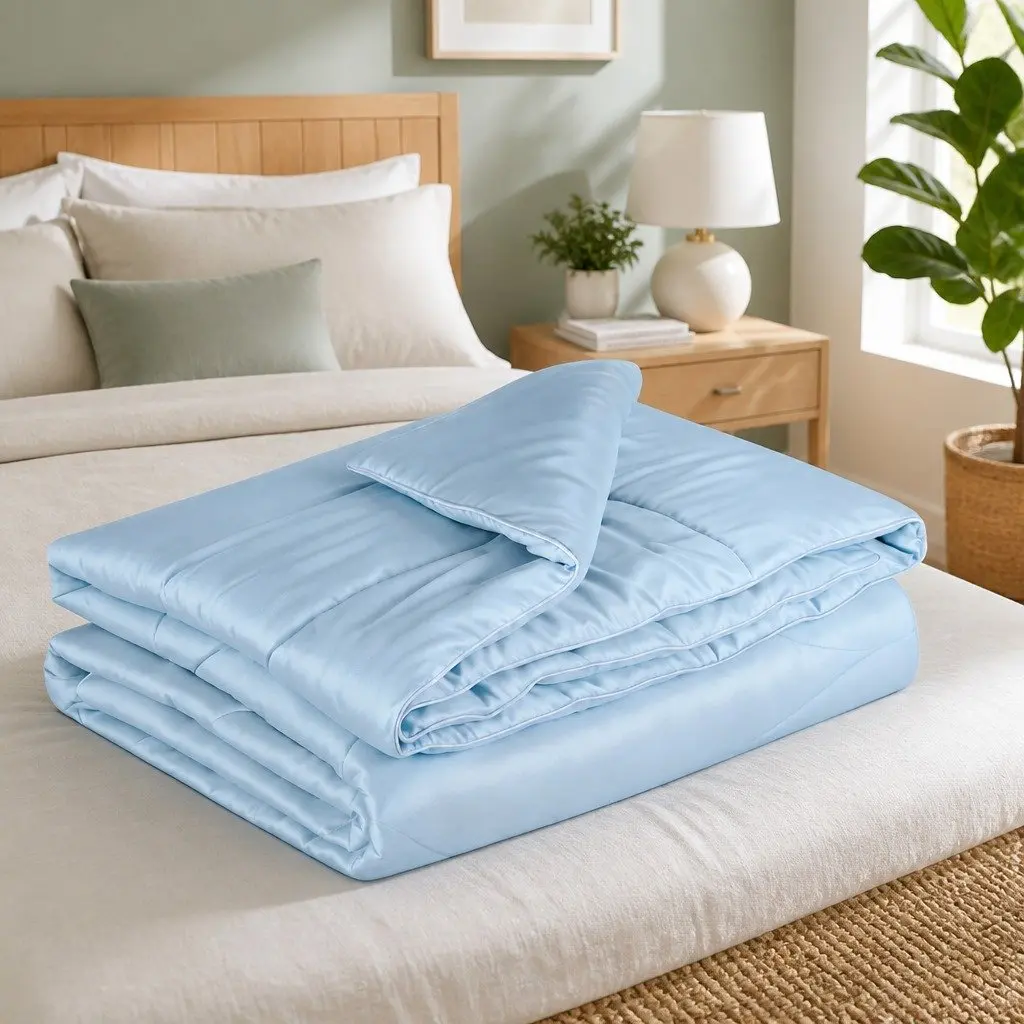 Tencel Quilt 200GSM King Size Blue