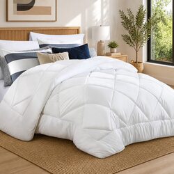 Premium Queen Bamboo Microfibre Quilt with 800GSM Filling