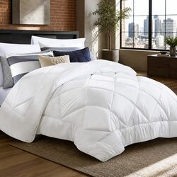 Diamond Stitch Bamboo Microfibre Quilt Super King 800GSM