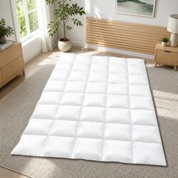 High-Quality Duck Down Feather Quilt for Single Bed