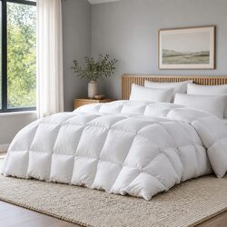 Premium Super King Duck Feather Down Quilt 500GSM