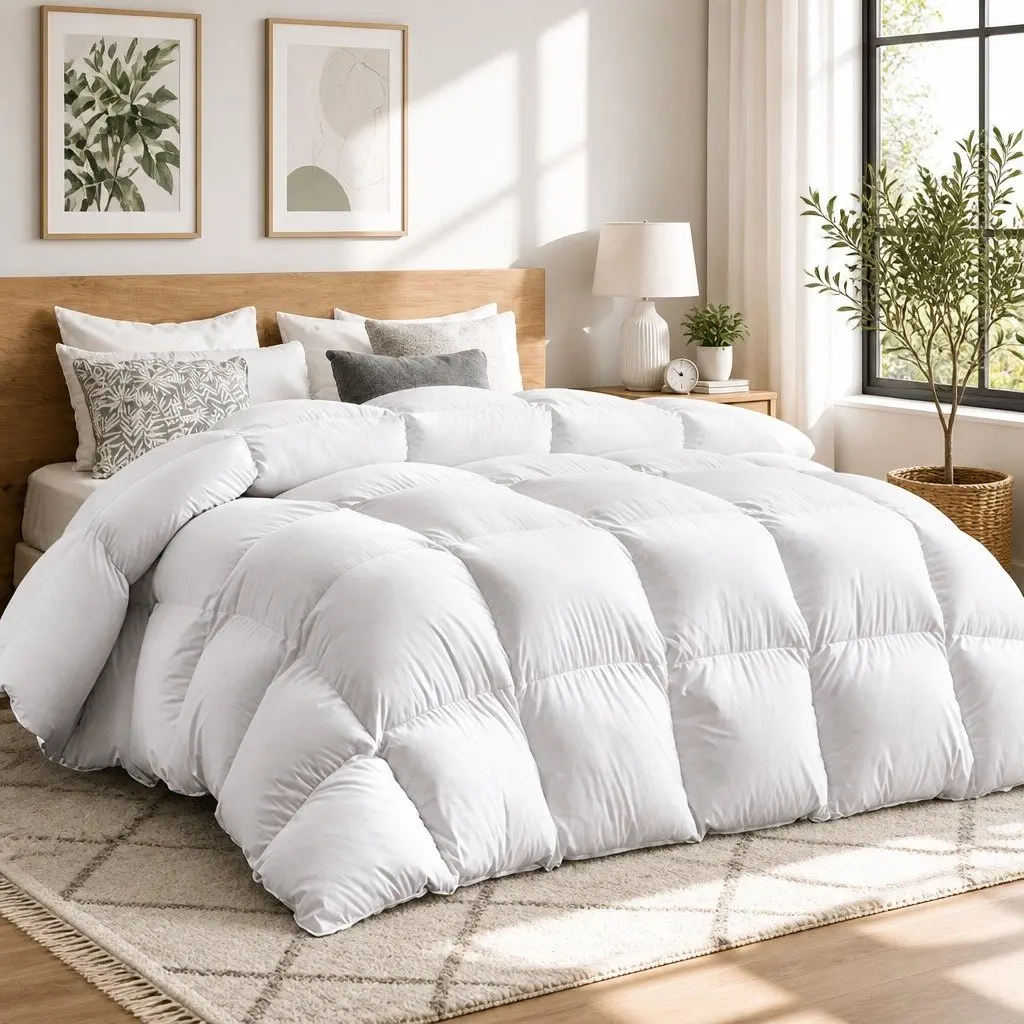 Super King Goose Down Quilt 500GSM
