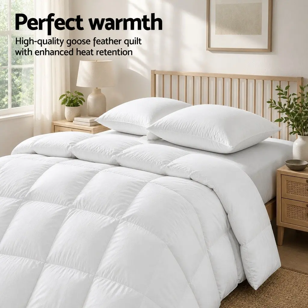 Super King Goose Down Quilt 500GSM