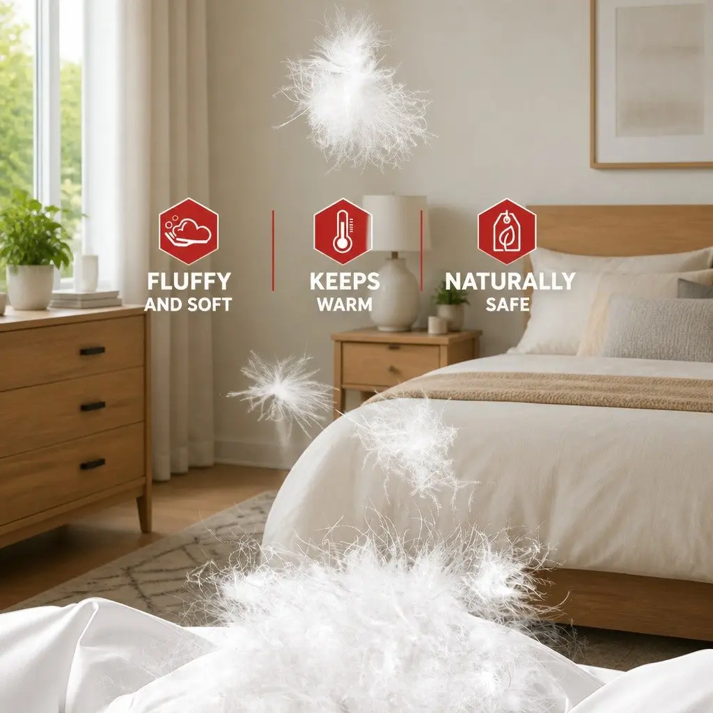 Super King Goose Down Quilt 500GSM