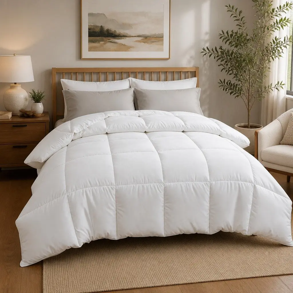 Queen Microfiber Quilt 400GSM All Season Comforter