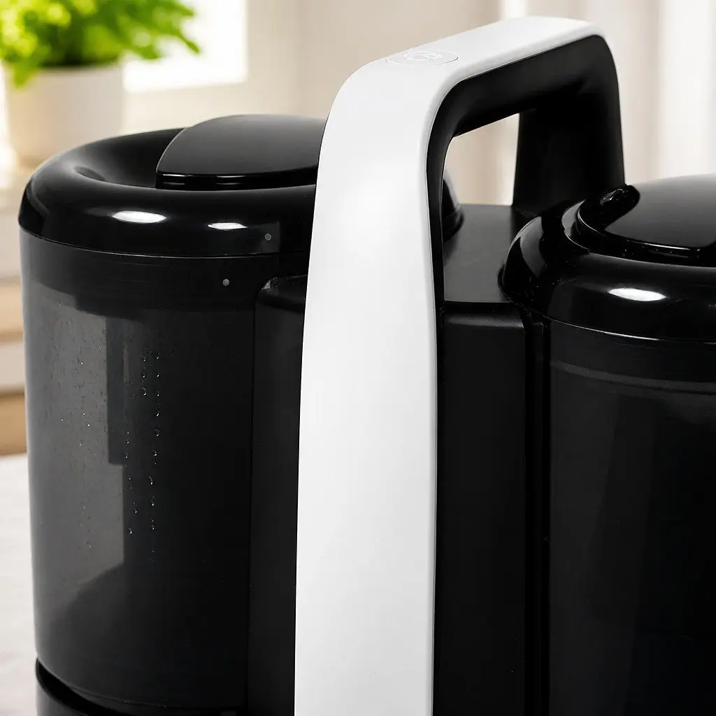 Carpet Cleaner Portable 450W 11KPa Black and White