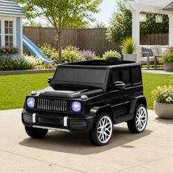 Licensed AMG G63 Kids Ride On Car 12V Electric Black